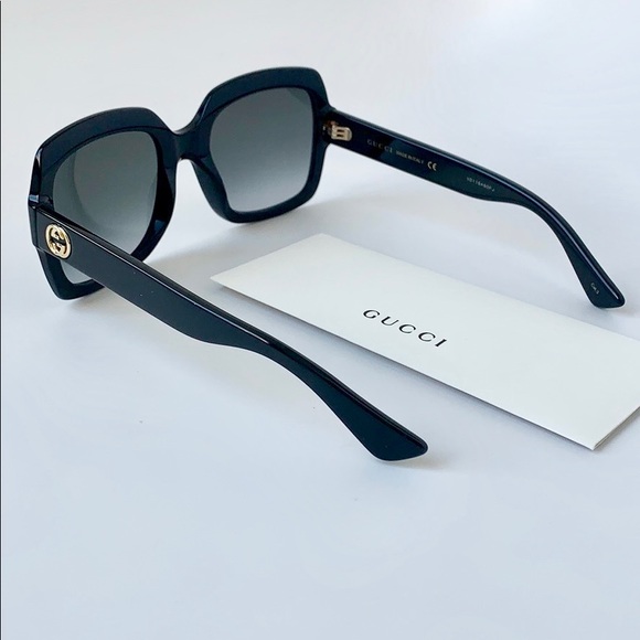 Gucci Urban Sunglasses GG0036S 001 Black - Picture 6 of 7